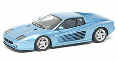 Handmade Model Car 1/43 Ferrari F512M 1994 Metallic Light Blue