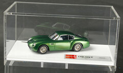 Handmade Model Car 1/43 Aston Martin DB4GT Zagato Aston Green  w/ Black Interior