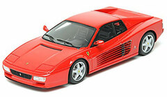 Handmade Model Car 1/43 Ferrari 512TR 1991 Red (Engine Feed: Same as Body Color)