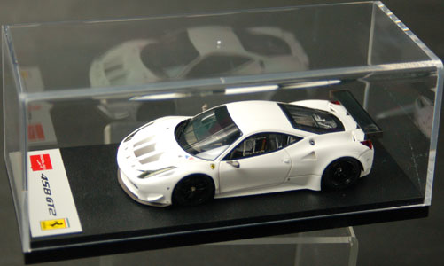 Handmade Model Car 1/43 Ferrari 458 GT2 White