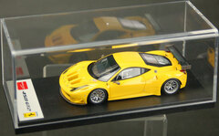 Handmade Model Car 1/43 Ferrari 458 GT2 Yellow