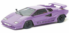 Model Car 1/43 Type 3 Metallic Purple (Lambo 30th) Koenig Lamborghini Countach LP500S Twin Turbo 1985