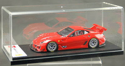 Handmade Model Car 1/43 Ferrari 599XX Evo. Red