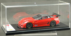 Handmade Model Car 1/43 Ferrari 599XX Evo. Red/ Gray Roof
