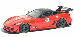 Handmade Model Car 1/43 Ferrari 599XX Evo. Bologna Show 2011 