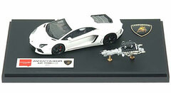 Handmade Model Car 1/43 Matte White (w/
