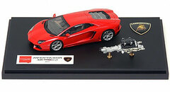 Handmade Model Car 1/43 Metallic Red (w/