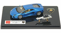 Handmade Model Car 1/43 Metallic Blue (w/