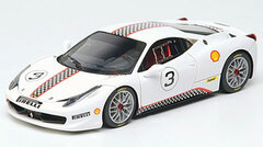 Handmade Model Car 1/43 Ferrari 458 Challenge Test 2010