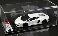 Handmade Model Car 1/43 Matte White Pearl Lambhorghini Aventador LP700-4