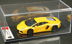 Handmade Model Car 1/43 Pearl Yellow Lamborghini Aventador LP700-4