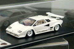 Handmade Model Car 1/43 Type 2 White Koenig Lamborghini Cauntach LP500S Twin Turbo 1985