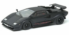 Handmade Model Car 1/43 Type 2 Matte Black Koenig Lamborghini Cauntach LP500S Twin Turbo 1985