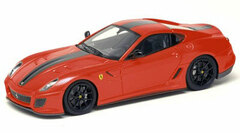 Handmade Model Car 1/43 Ferrari 599GTO Red/Black Stripe
