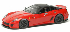 Handmade Model Car 1/43 No.7 Red/ Black Ferrari 599XX Ferrari Festival Fuji 2010