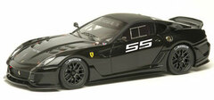 Handmade Model Car 1/43 No.55 Black Ferrari 599XX Finali Mondiali Valencia 2010