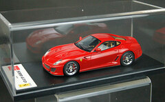 Handmade Model Car 1/43 Red (Normal Diffuser) Ferrari 599GTO Plated Wheel