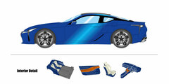 1/43 Lexus LC500 