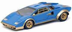 Model Car 1/43 Lamborghini Countach LP400 Speciale Ch.1120222 1976 BLUE/GOLD