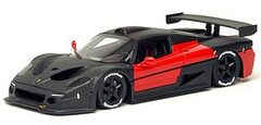 1/43 Handmade Model Car Ferrari F50GT Red and Matte Black 1997