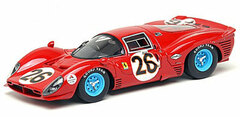Handmade Model Car 1/43 Ferrari 412P #0844 Daytona 24h 1967 3rd No.26