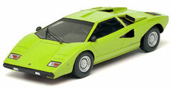 1/43 Handmade Model Car Light Green Lamborghini Countach LP400 1974