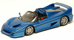 Handmade Model Car 1/43 Ferrarri F50 Barchetta 1995 Light Metallic Blue