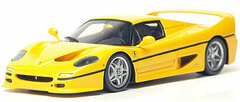 Handmade Model Car 1/43 Yellow Ferrari F50 Street 1995