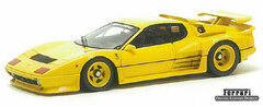 1/43 Handmade Model Car Koenig Ferrari 512BBi Turbo (5 Spoke Wheels) Yellow)