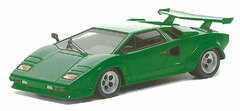1/43 Handmade Model Car Lamborghini Cauntach LP400S (w/Wing) 1978 Green