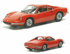 1/43 Handmade Model Car Dino 246GT Type E Red (Italian Red)