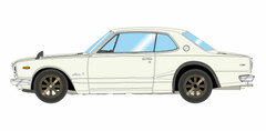 1/43 Nissan Skyline 2000 GT-R (KPGC10) 1971 (RS Watanabe & 8-Spoke Wheel) White