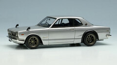 1/43 Nissan Skyline 2000 GT-R (KPGC10) 1971 (RS Watanabe & 8-Spoke Wheel) Silver