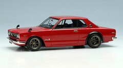 1/43 Nissan Skyline 2000 GT-R (KPGC10) 1971 (RS Watanabe & 8-Spoke Wheel) Red