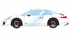 1/43 Porsche 911 (991) Carrera 4 GTS 2014 Kyarara White Metallic