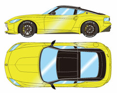 1/43 Nissan Fairlady Z Prototype 2020 (Ikazuchi Yellow)