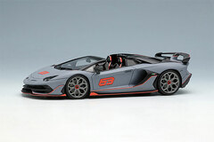 1/43 Lamborghini Aventador SVJ 63 Roadster 2019 Matte Gray