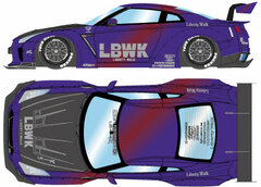 1/43 LB WORKS GT-R Type 1.5 LB-Silhouette GT Wing ver. Pleiades 2