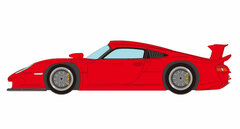 1/43 Porsche 911 GT1 EVO Street Version 1997 Guards Red