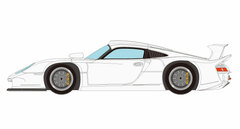 1/43 Porsche 911 GT1 EVO Street Version 1997 White