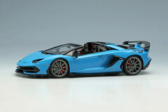 1/43 Lamborghini Aventador SVJ Roadster 2019 (Nireo Wheel) Blu Glauco