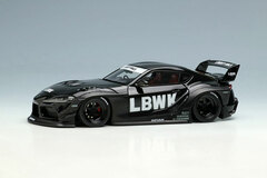 1/43 LB Works GR Supra 6 spork wheel Black / Matte Black