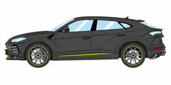 1/43 Lamborghini Urus Graphite Capsule 2020 Nero Noctis (Matte Black / Green Accent)