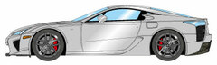 1/43 Lexus LFA 2010 Silver