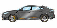 1/43 Lamborghini Urus Graphite Capsule 2020 Grigio Keres (Matte Dark Gray / Orange Accent)