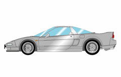 1/43 Honda NSX Type S (NA2) 1997 Sebring Silver Metallic