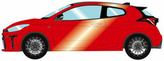 1/43 Toyota GR Yaris RZ 2020 Emotional Red 2