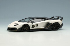 1/43 Lamborghini Aventador SVJ 63 2018 Matte Pearl White