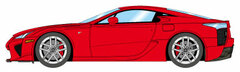 1/43 Lexus LFA 2010 Red