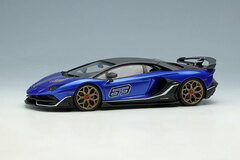 1/43 Lamborghini Aventador SVJ 63 2018 Blue Nesance (Metallic Blue)
